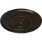 Ekena Millwork Dylar Ceiling Medallion (Fits Canopies up to 6 1/4"), Hand-Painted Stone Hearth, 30"OD x 2 1/4"P CM30DYSHF - alternate 3